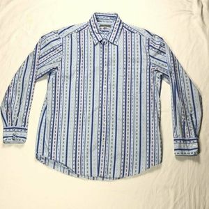 Mens Martin Gordon Large Long Sleeve Casual Button